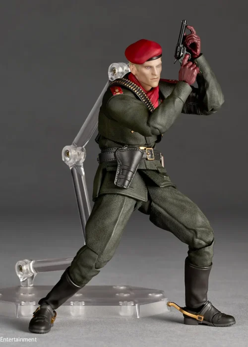 KAIYODO Revoltech A.Y. Metal Gear Solid Delta Snake Eater Ocelot Action Figure - immagine 5