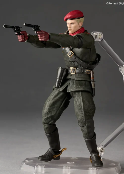 KAIYODO Revoltech A.Y. Metal Gear Solid Delta Snake Eater Ocelot Action Figure - immagine 6