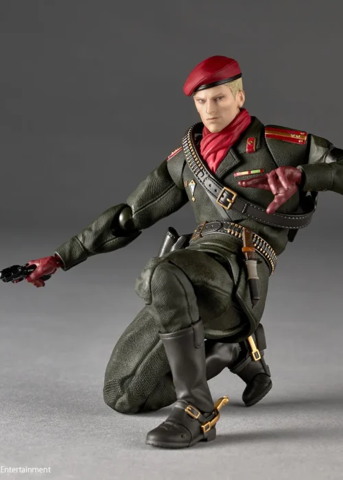 Alternative view of KAIYODO Revoltech A.Y. Metal Gear Solid Delta Snake Eater Ocelot Action Figure