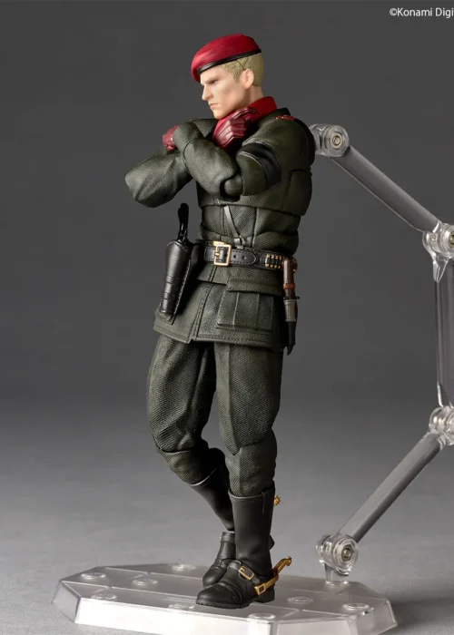 KAIYODO Revoltech A.Y. Metal Gear Solid Delta Snake Eater Ocelot Action Figure - immagine 8