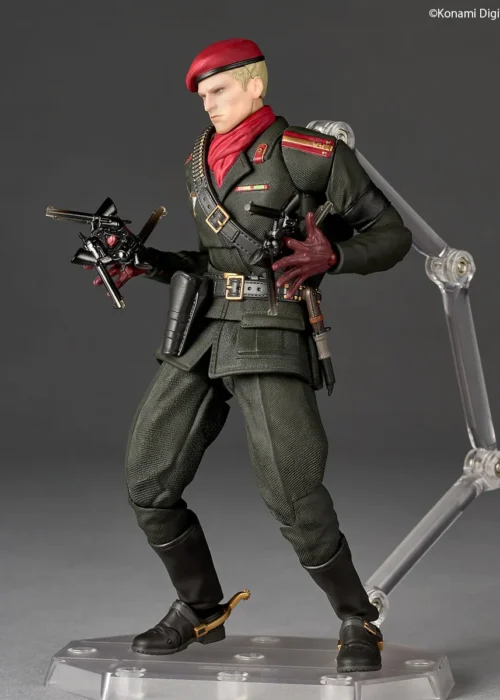 KAIYODO Revoltech A.Y. Metal Gear Solid Delta Snake Eater Ocelot Action Figure - immagine 9