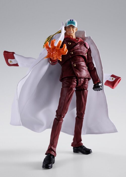BANDAI One Piece Sakazuki (Akainu) Marineford S.H. Figuarts SHF