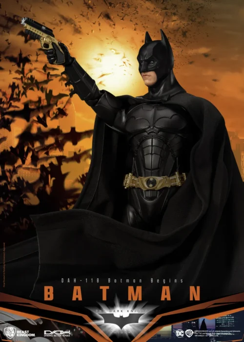 BEAST KINGDOM Batman Begins Batman Standard Version Action Figure - immagine 7