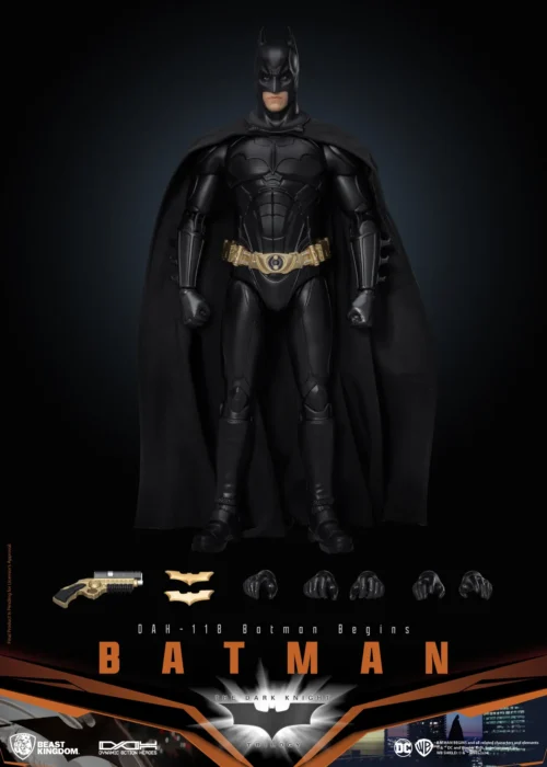BEAST KINGDOM Batman Begins Batman Standard Version Action Figure - immagine 8