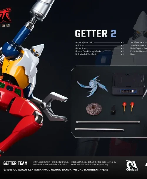 CCS TOYS - P001 CHEOLJANG GETTER TEAM - GETTER ROBO ARMAGEDDON - immagine 4