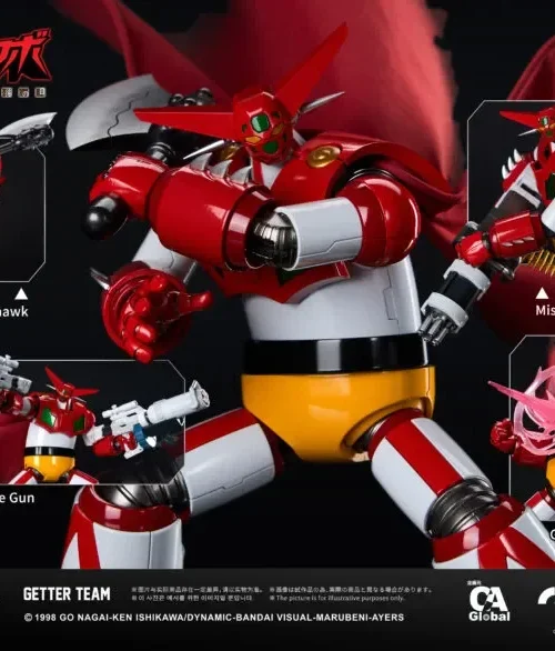 CCS TOYS - P001 CHEOLJANG GETTER TEAM - GETTER ROBO ARMAGEDDON - immagine 6