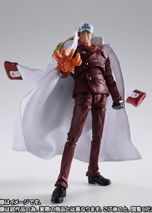 BANDAI One Piece Sakazuki (Akainu) Marineford S.H. Figuarts SHF - immagine 5