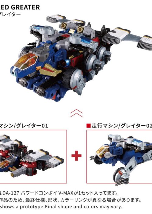 TAKARA TOMY Diaclone - DA-127 Powered Convoy V-MAX - immagine 3