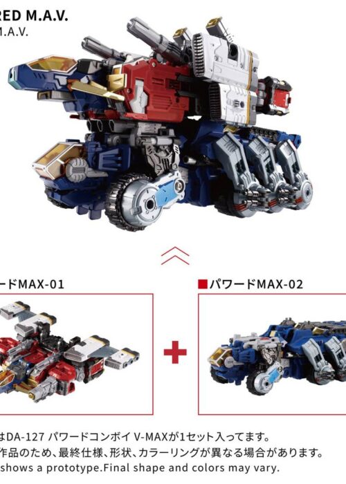 TAKARA TOMY Diaclone - DA-127 Powered Convoy V-MAX - immagine 4