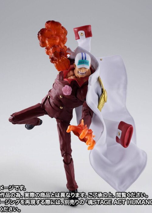 BANDAI One Piece Sakazuki (Akainu) Marineford S.H. Figuarts SHF - immagine 6