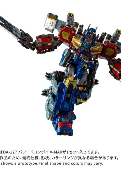 TAKARA TOMY Diaclone - DA-127 Powered Convoy V-MAX - immagine 6
