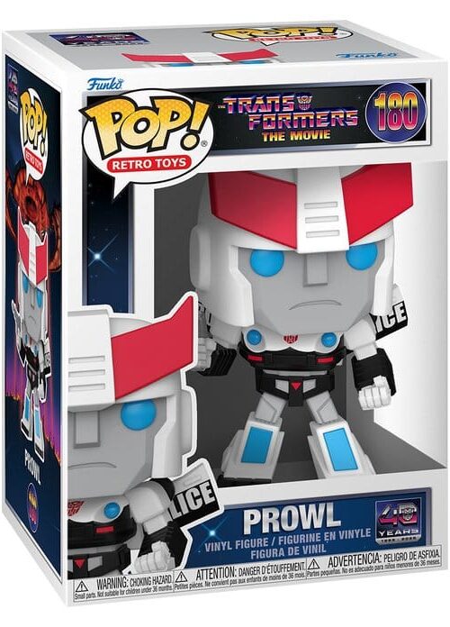 Alternative view of FUNKO POP Transformers POP! Retro Toys Vinyl Figure Prowl 9 cm