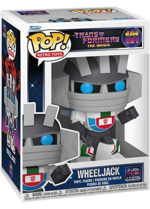 Alternative view of FUNKO POP Transformers POP! Retro Toys Vinyl Figure Wheeljack 9 cm