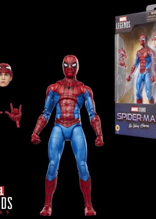 HASBRO Spider-Man: No Way Home Marvel Legends Action Figure Spider-Man 15 cm - immagine 5
