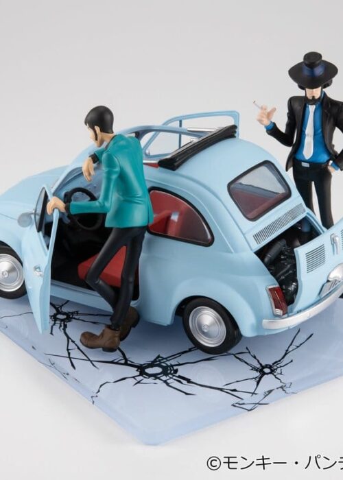 MEGAHOUSE Lupin The Third Lupin The Gallery PVC Figure 55th Limited Model 14 cm - immagine 7