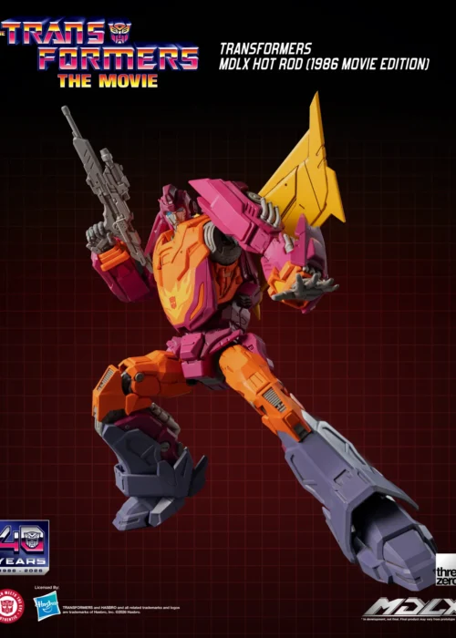 THREEZERO Transformers Hot Rod 1986 Movie MDLX Action Figure - immagine 3