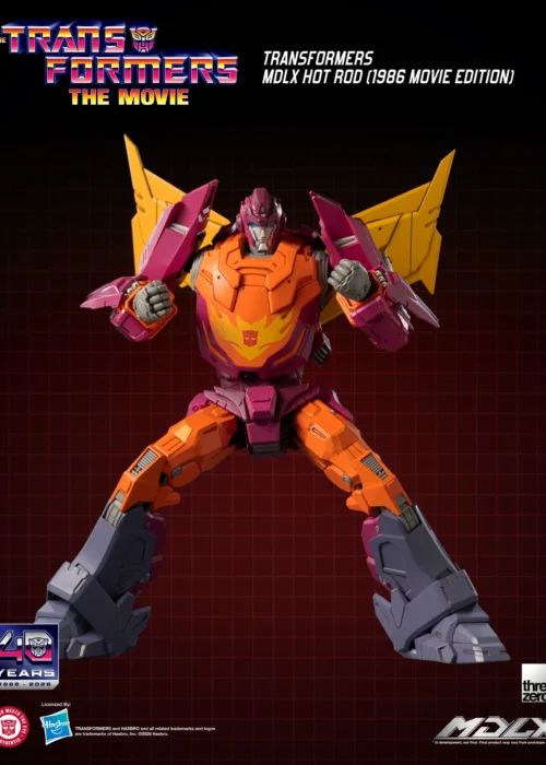THREEZERO Transformers Hot Rod 1986 Movie MDLX Action Figure - immagine 4