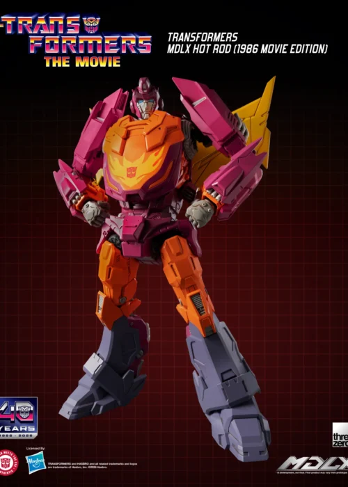 THREEZERO Transformers Hot Rod 1986 Movie MDLX Action Figure