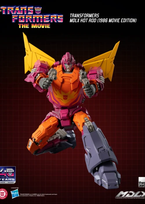THREEZERO Transformers Hot Rod 1986 Movie MDLX Action Figure - immagine 7