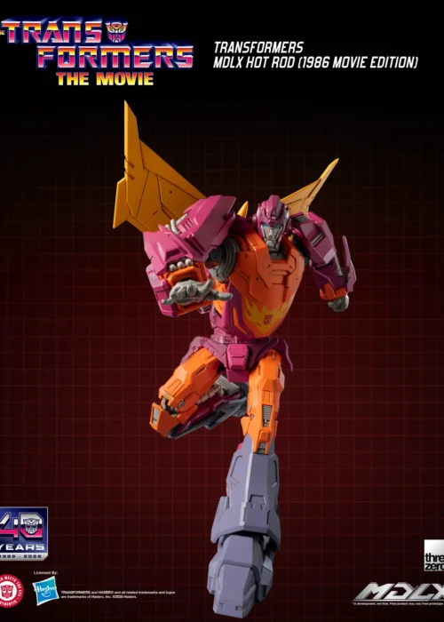THREEZERO Transformers Hot Rod 1986 Movie MDLX Action Figure - immagine 8