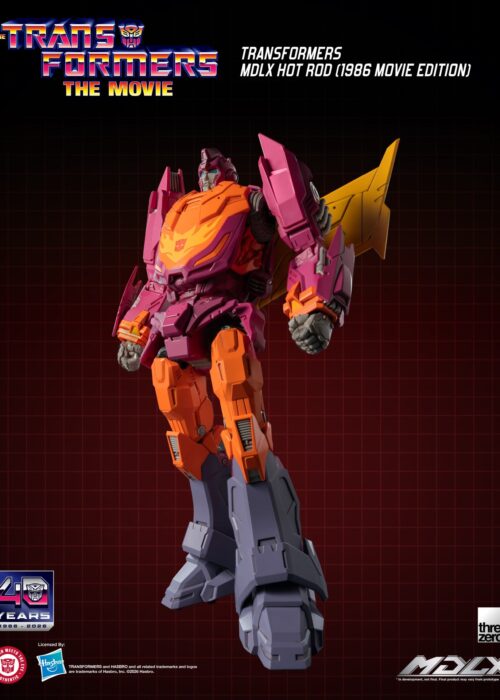 THREEZERO Transformers Hot Rod 1986 Movie MDLX Action Figure - immagine 9