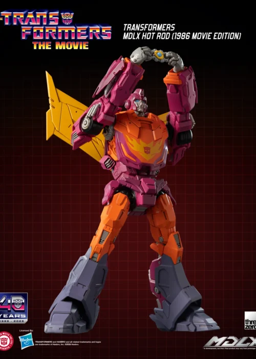 Alternative view of THREEZERO Transformers Hot Rod 1986 Movie MDLX Action Figure