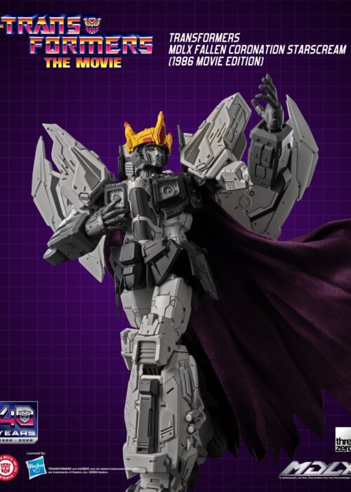 THREEZERO Transformers Fallen Coronation Starscream 1986 Movie MDLX Action Figure - immagine 7