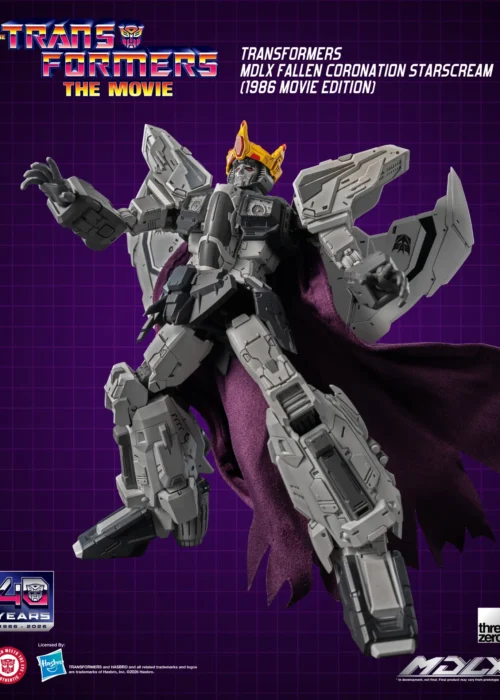 THREEZERO Transformers Fallen Coronation Starscream 1986 Movie MDLX Action Figure - immagine 5