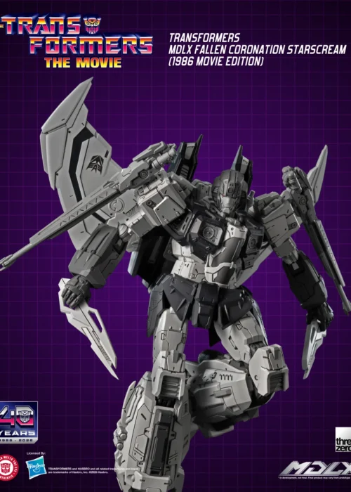 THREEZERO Transformers Fallen Coronation Starscream 1986 Movie MDLX Action Figure - immagine 9