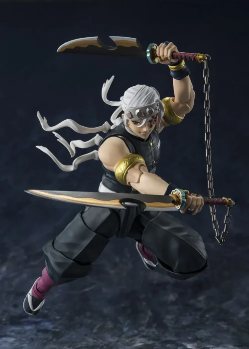 BANDAI SHF Demon Slayer Uzui Tengen S.H. Figuarts - immagine 4