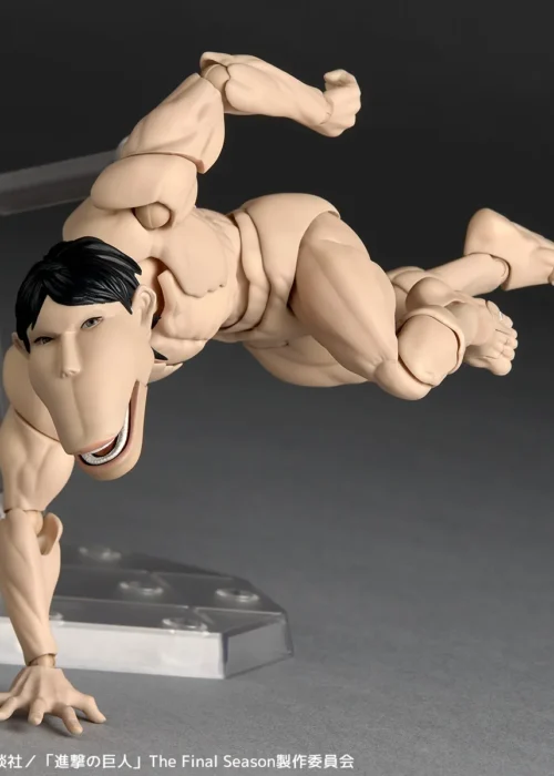 KAIYODO Revoltech Amazing Yamaguchi Attack On Titan Cart Titan Action Figure - immagine 2