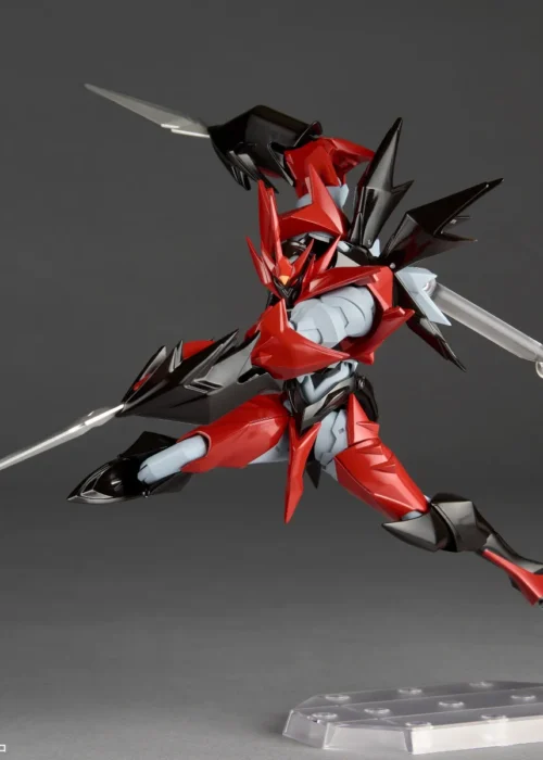 KAIYODO Revoltech Amazing Yamaguchi Tekkaman Evil Action Figure - immagine 3