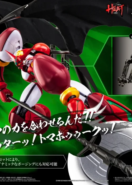 POSE+ METAL HEAT SHIN GETTER 1 DX - immagine 4