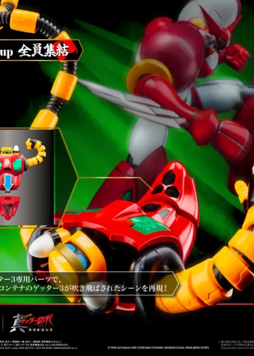 POSE+ METAL HEAT SHIN GETTER 1 DX - immagine 9
